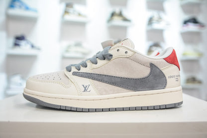 LOUIS VUITTON X NIKE TRAVIS SCOTT BEIGE GREY