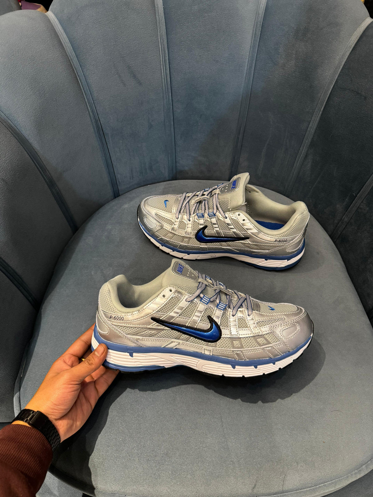 NIKE P 6000 SILVER LACER BLUE