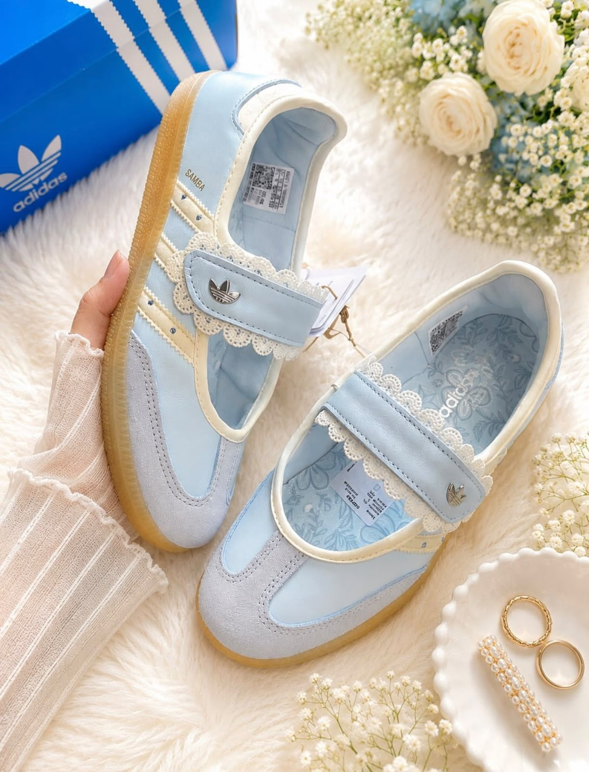 ADIDAS SAMBA JANE SUMMER GLOW CRYSTAL SKY