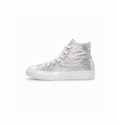 CONVERSE CHUCK 70 MID METALLIC SILVER