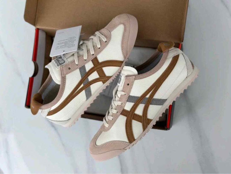 ONITSUKA TIGER  SNEAKERS BROWN BEIGE