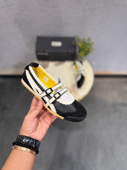 ONITSUKA TIGER MEXICO 66 MARY JANE BLACK CREAM