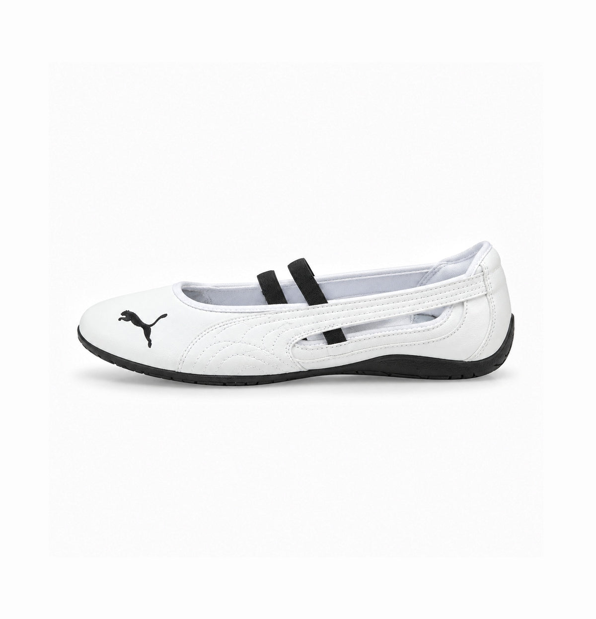 PUMA SPEEDCAT BALLET WHITE AND BLACK