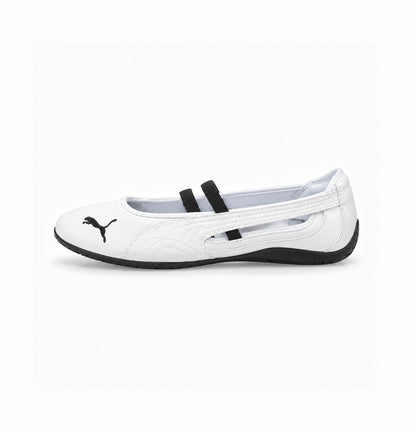 PUMA SPEEDCAT BALLET WHITE AND BLACK