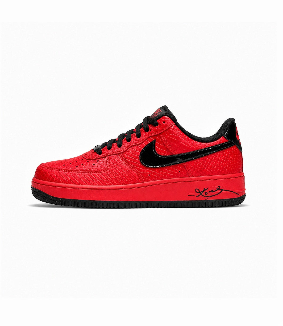 NIKE AIRFORCE ONE KOBE BRYANT RED BLACK