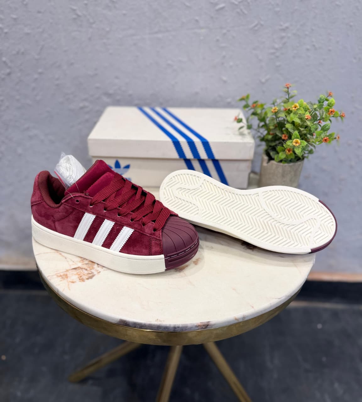ADIDAS ORGINAL SUPERSTAR 2ND GENERATION CHERRY
