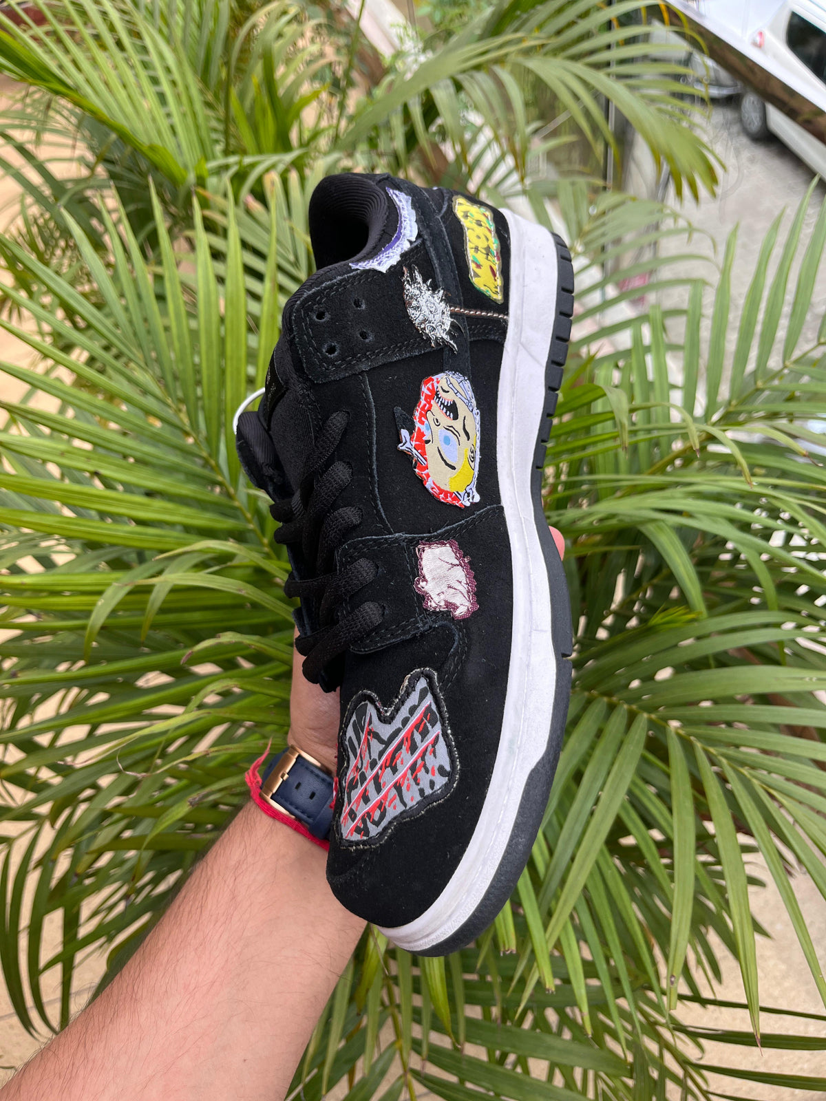 NIKE SB DUNK NECKFACE SNEAKERS