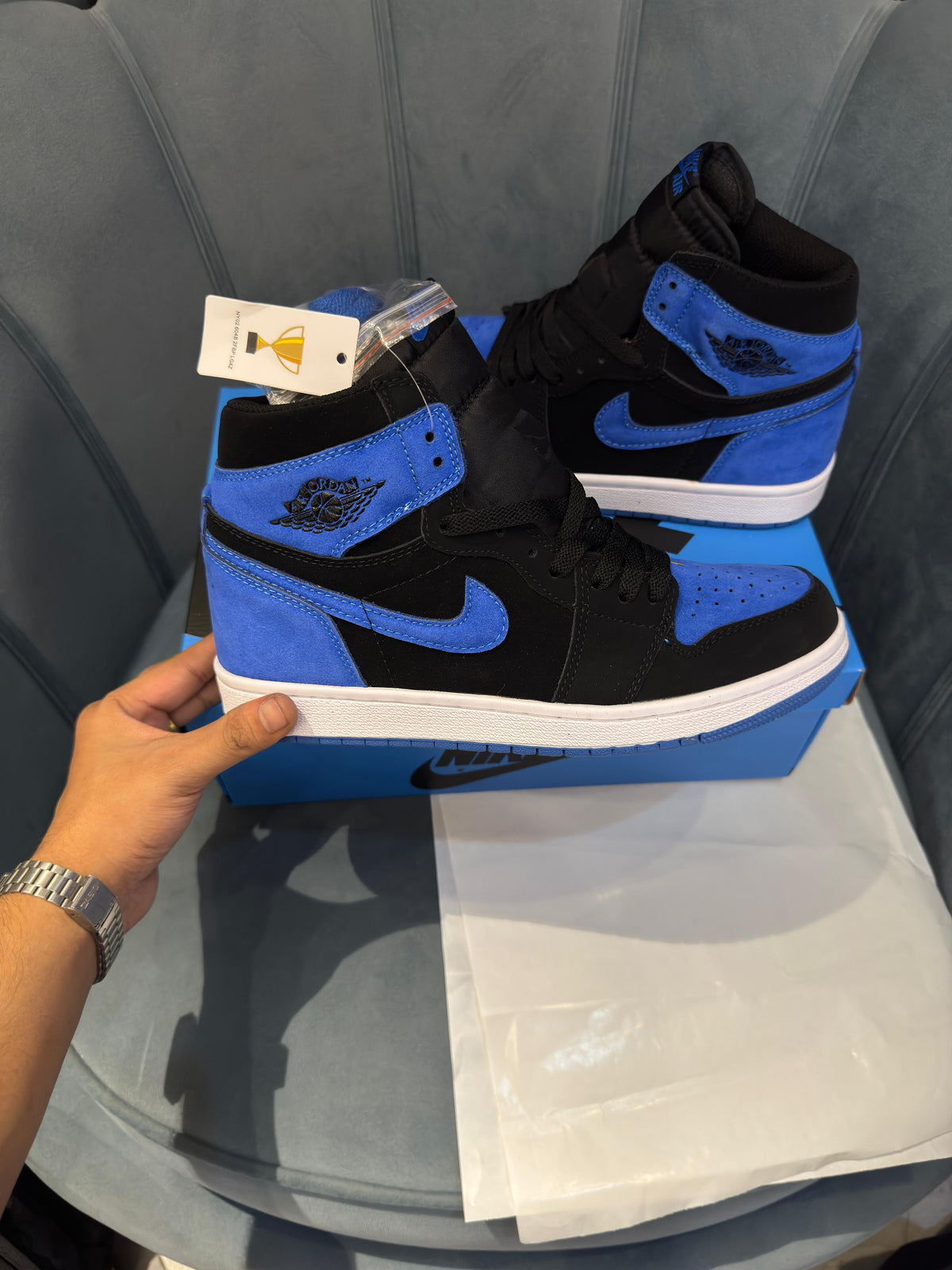AIR JORDAN RETRO 1 HIGH ROYAL REIMAGINED