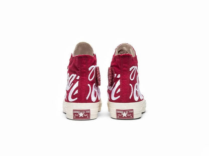 CONVERSE CHUCK 70S HI X KITH X COCO COLO RED