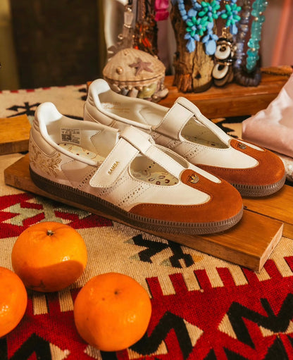ADIDAS SAMBA JANE SUMMER GLOW OF WHITE BROWN