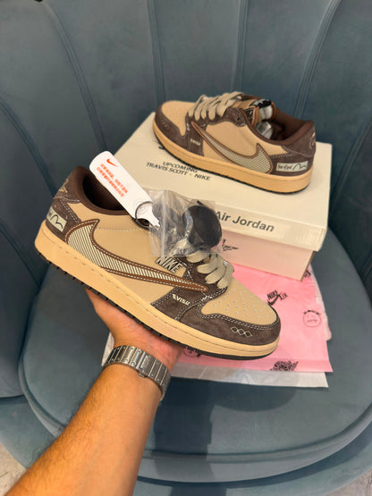 AIR JORDANS TRAVIS SCOTT X FEAR OF GOAD