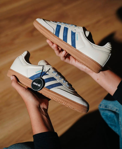 ADIDAS SAMBA OG OF WHITE DARK BLUE