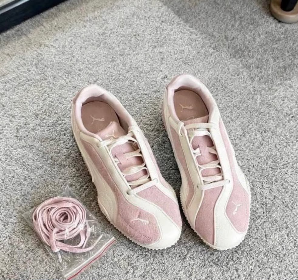 PUMA SPEED CAT BELLA V2 PINK WHITE
