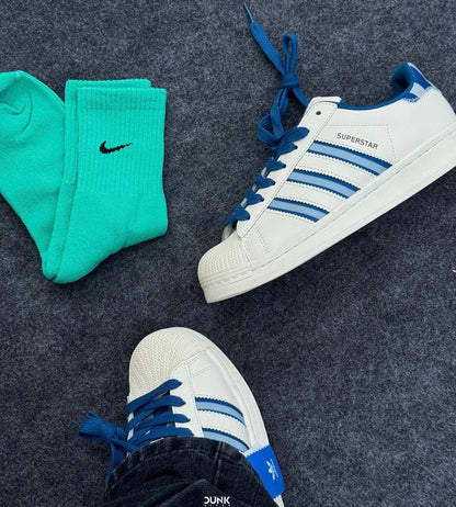 ADIDAS ORIGINALS SUPERSTAR 19 29 WHITE SKY BLUE