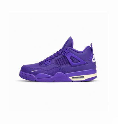 AIR JORDANS RETRO 4 NIGEL SILVESTER PURPLE