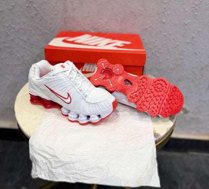NIKE SHOX TL WHITE RED