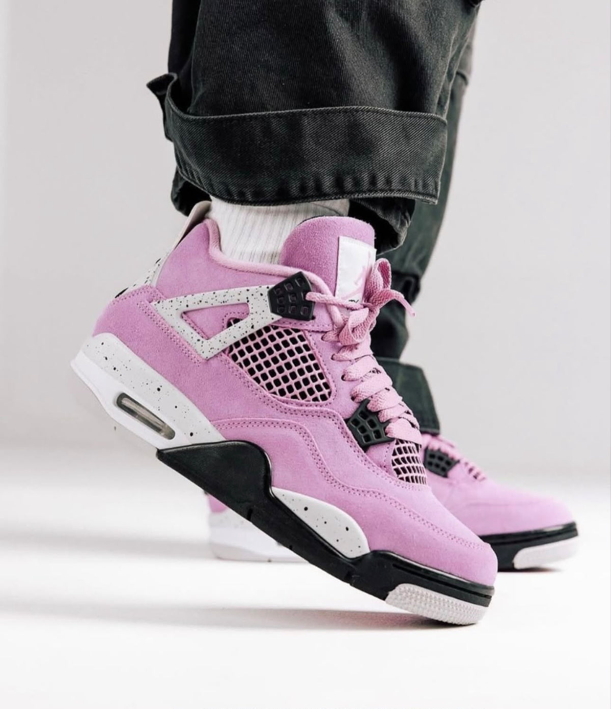 NIKE AIR JORDAN 4 ORCHID PINK