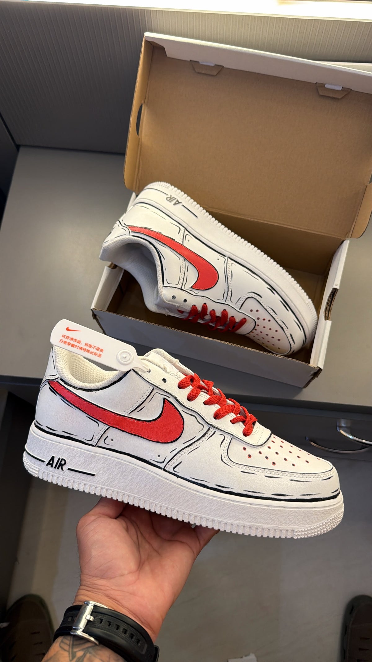 NIKE AIRFORCE ONE CUSTOMIZED