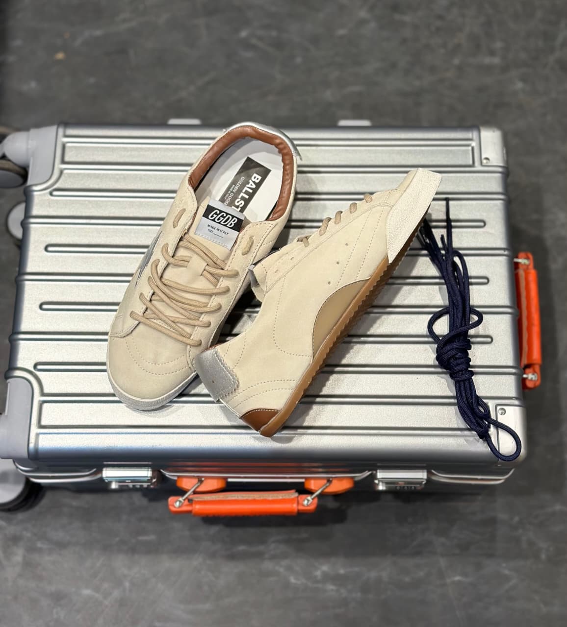 ADIDAS GOLDEN GOOSE TRUE STAR BEIGE SILVER