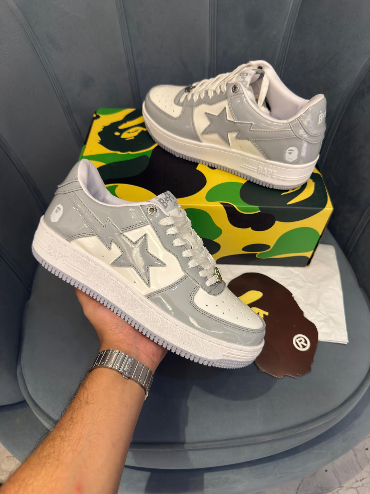 AIRFORCE 1 A BARHING APE BAPE