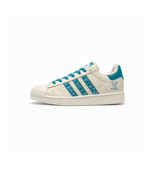 ADIDAS ORIGINALS SUPERSTAR X LOUIS VUITTON EMBOSSED