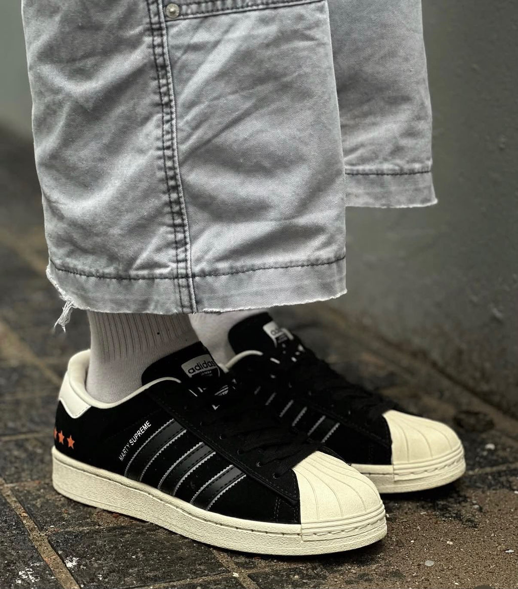 ADIDAS ORIGINALS SUPERSTAR MARTY SUPREME BLACK