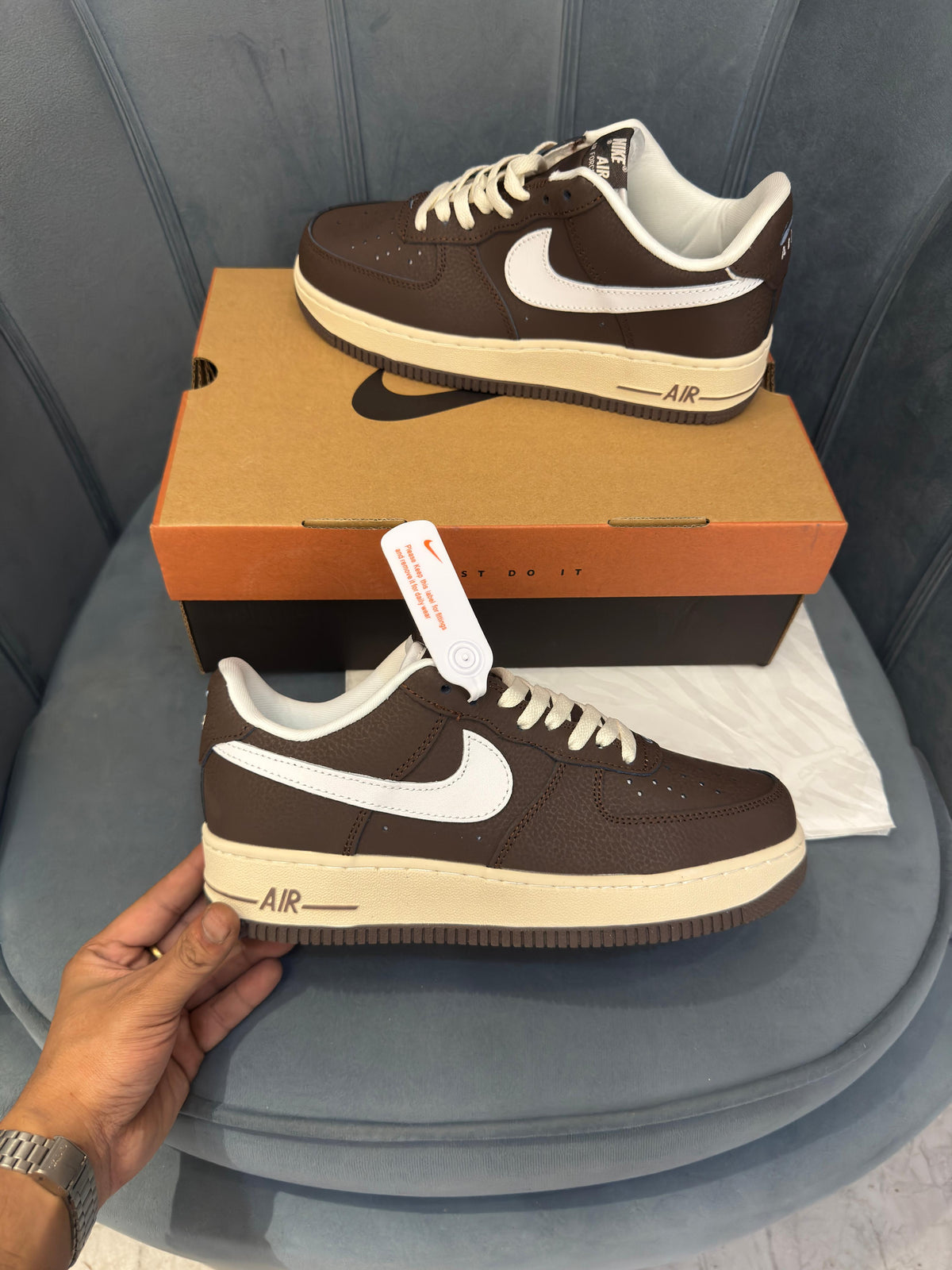 NIKE AIRFORCE ONE LOW 07 CACAO WOW