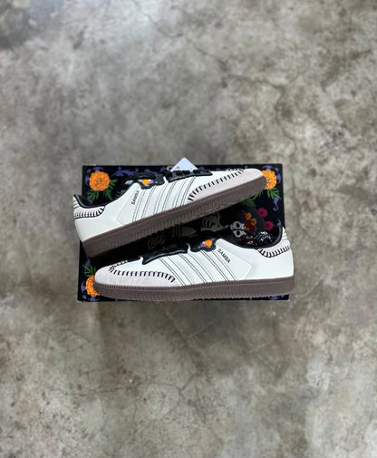 ADIDAS  SAMBA DIA DE MUERTOS PACK OF WHITE