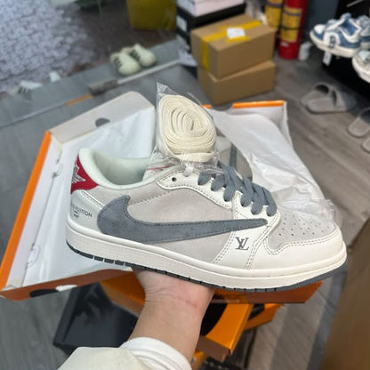 LOUIS VUITTON X NIKE TRAVIS SCOTT BEIGE GREY