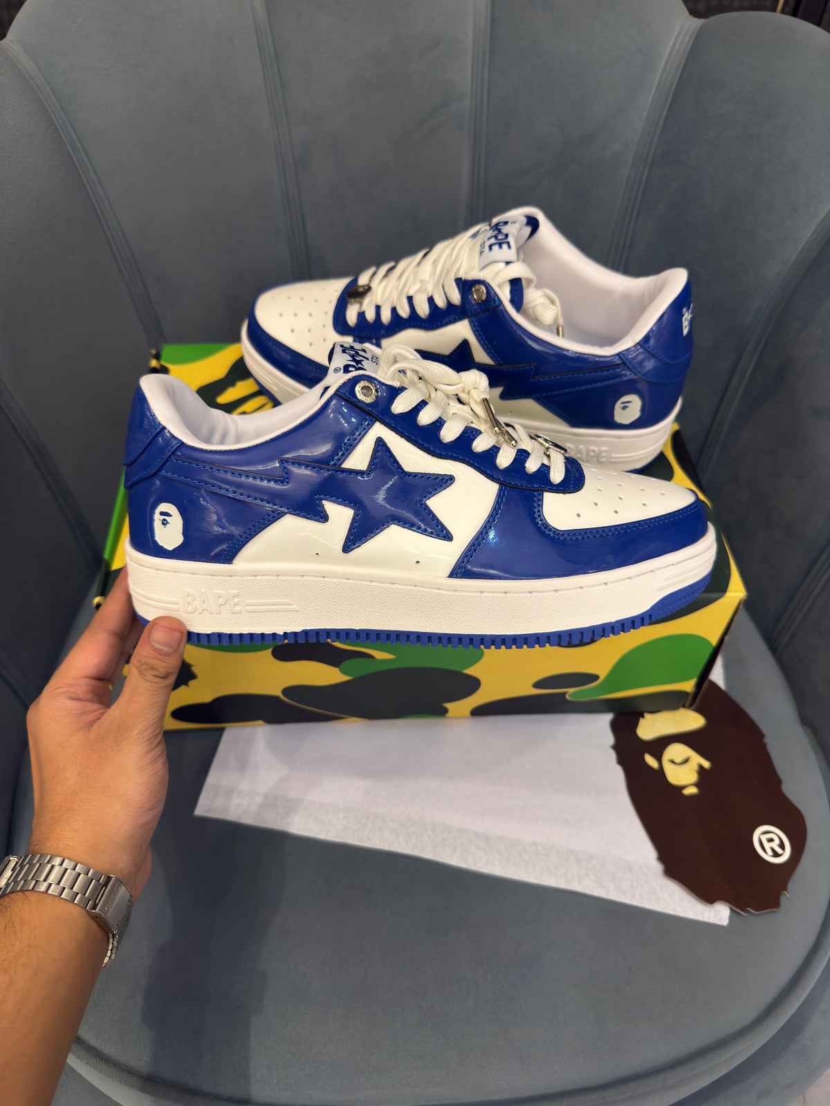 AIRFORCE 1 A BARHING APE BAPE