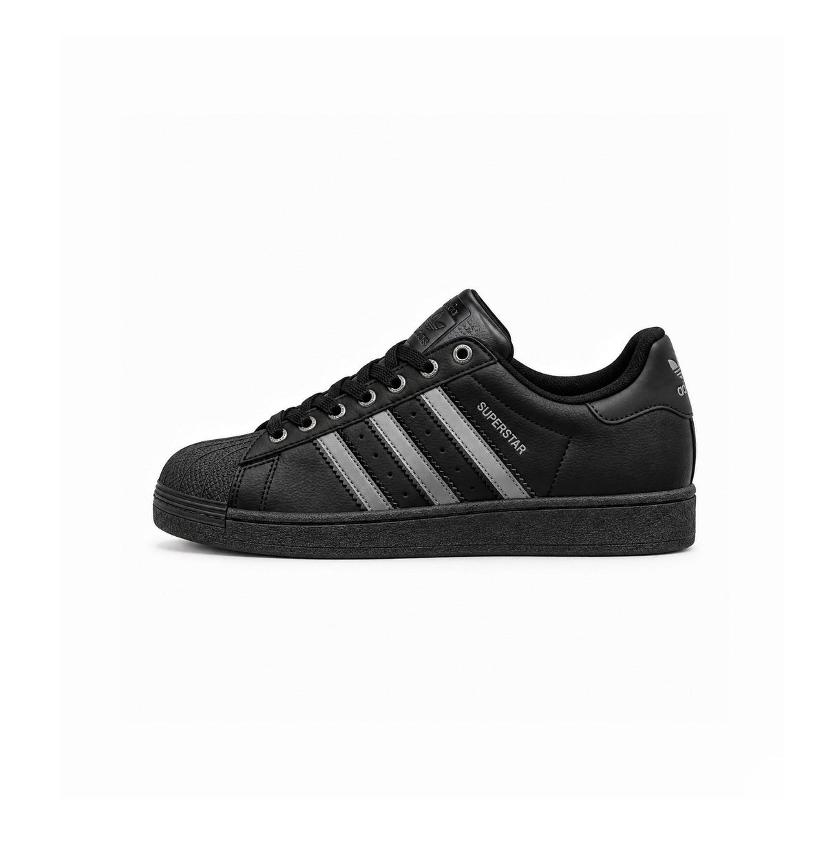 ADIDAS ORGINALS SUPERSTAR 2ND BLACK SILVER