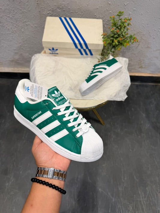ADIDAS ORIGINALS SUPERSTAR LIGHT GREE