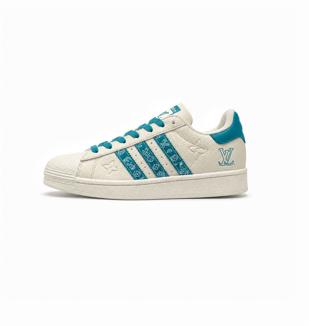 ADIDAS ORIGINAL SUPERSTAR X LOUIS VUITTON EMBOSSED