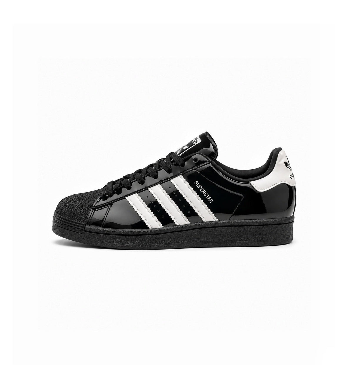 ADIDAS ORIGINALS SUPERSTAR ATMOS BLACK PATENT