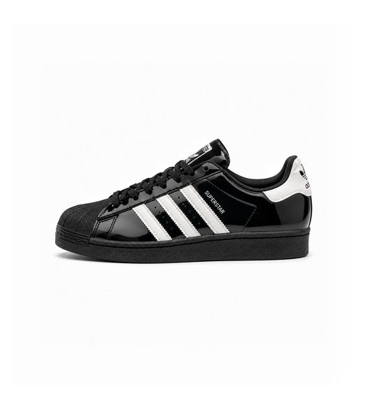 ADIDAS ORIGINALS SUPERSTAR ATMOS BLACK PATENT