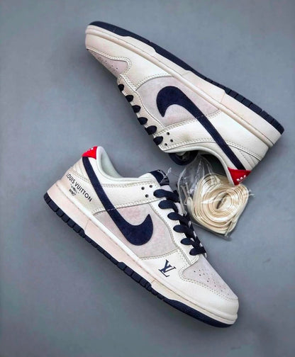 LOUIS VUITTON X NIKE SB DUNK LOW NAVY