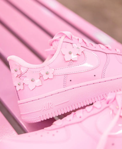 NIKE AIRFORCE 1 LOW FLORETTE PINK RISE