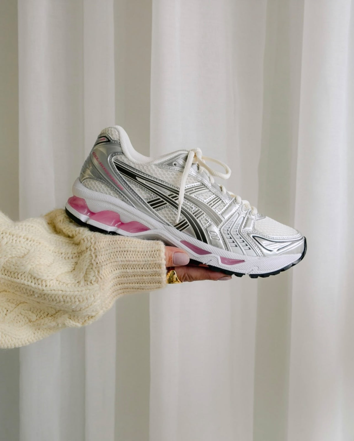 ASICS GEL KAYANO 14 CREAM SWEET PINK