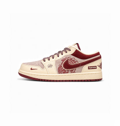 AIR JORDANS LOW x SUPREME "YEAR OF HORSE'