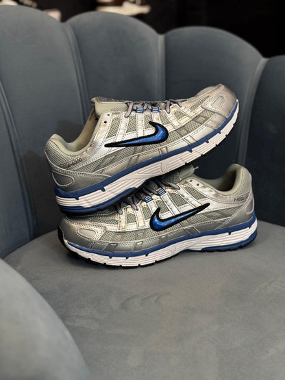 NIKE P 6000 SILVER LACER BLUE