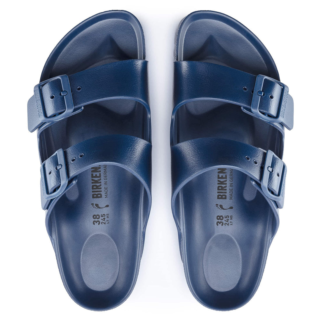 BIRKENSTOCK  BLUE ARIZONA SLIPPERS