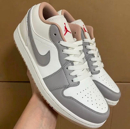 NIKE AIR JORDAN 1 LOW SAIL COLLEGE GREY RATTAN