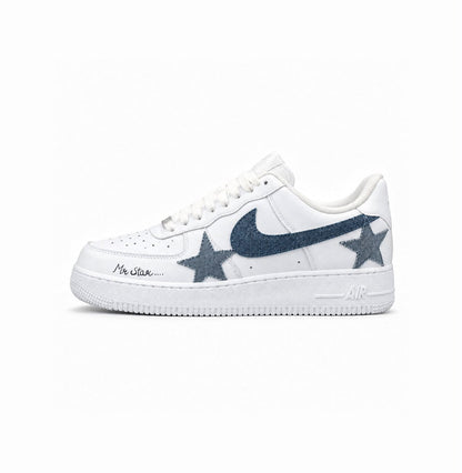NIKE AIRFORCE ONE DENIM EDITION CUSTOMIZED (Copy)