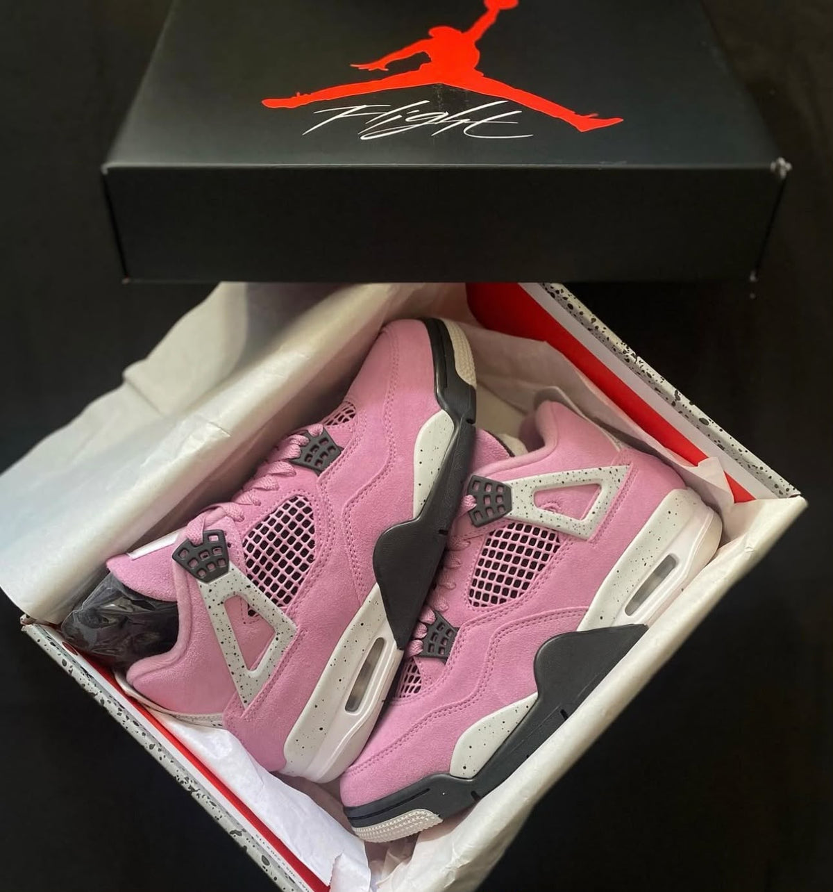 NIKE AIR JORDAN 4 ORCHID PINK