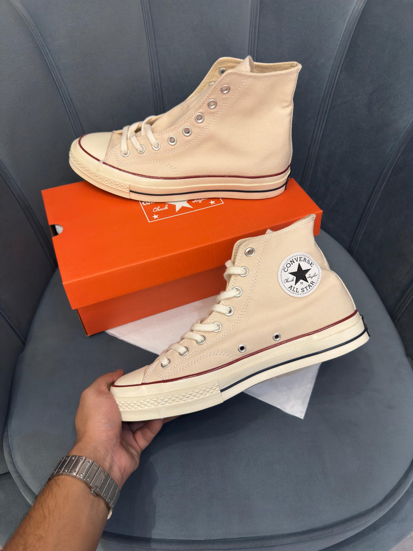 CONVERSE CHUCK 70's BEIGE/OFFWHITE