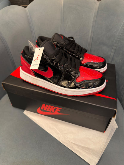 JORDAN 1 LOW PATENT BRED