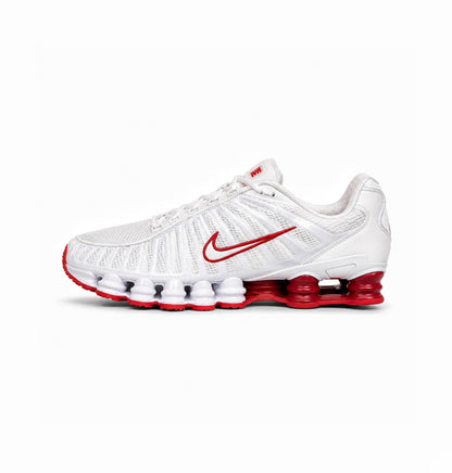 NIKE SHOX TL WHITE RED