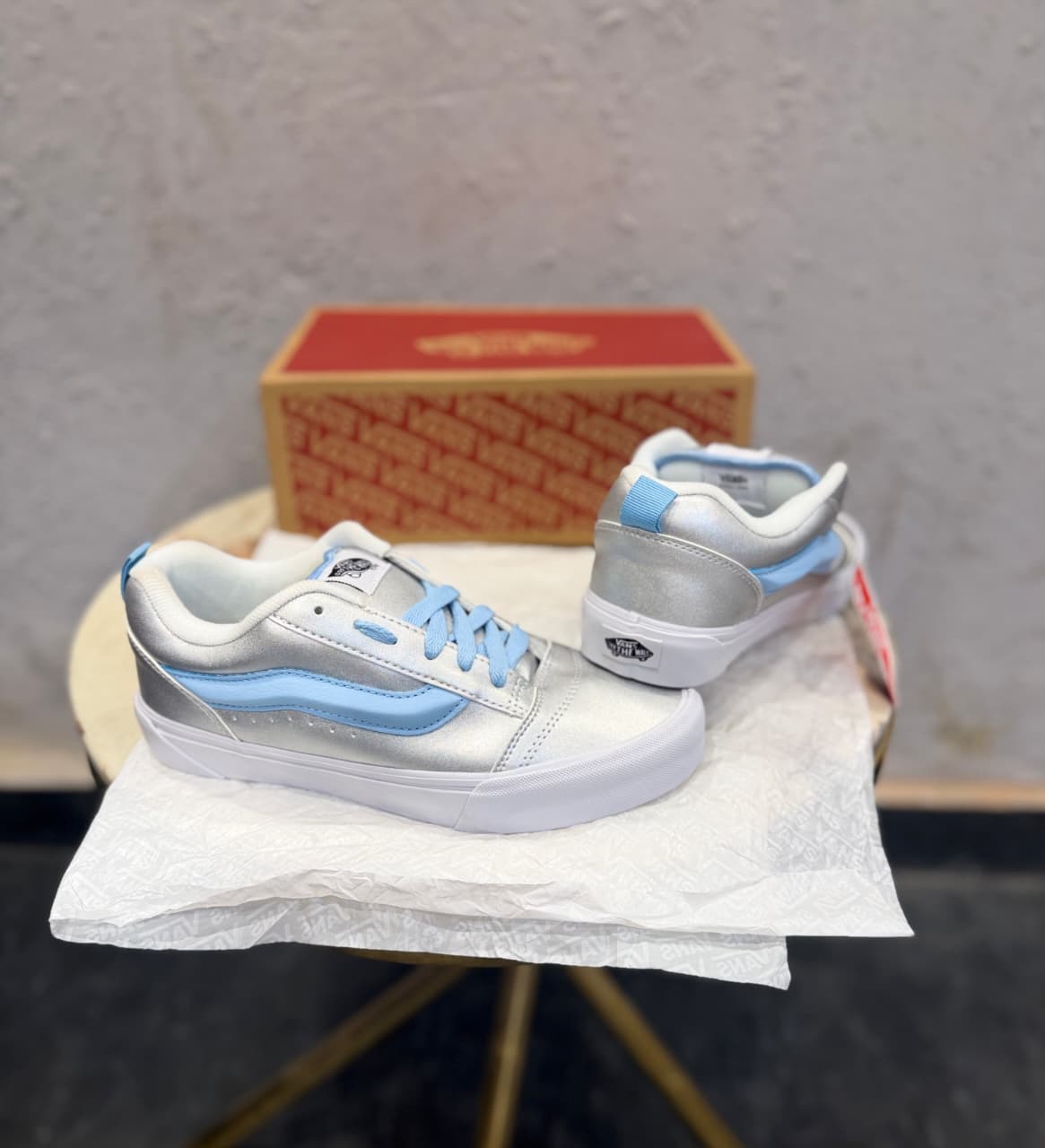 VANS OLD SKOOL KNU METALLIC SKY