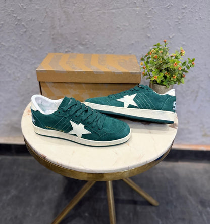 ADIDAS GOLDEN GOOSE BALL STAR GREEN SPEAKERS