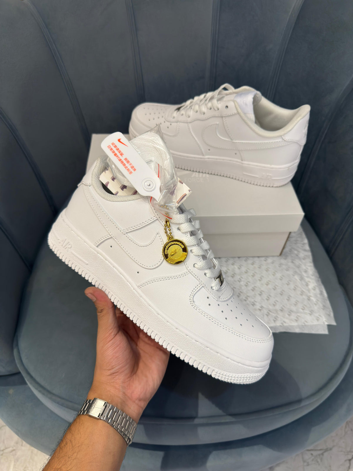 NIKE AIRFORCE WHITE 10@ QUALITY